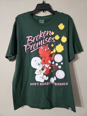 Broken Promises Casper Tshirt Large